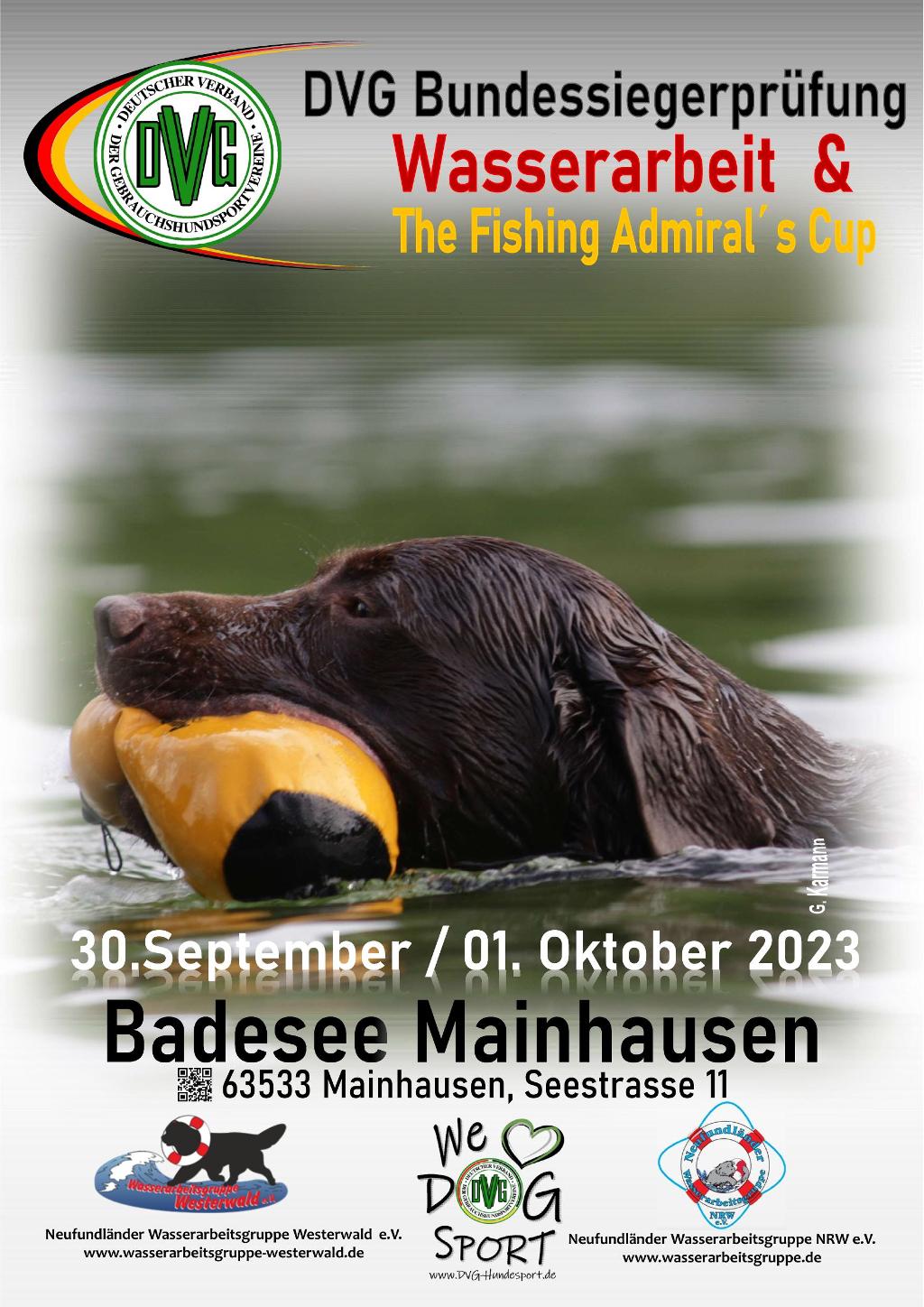 BSP/BJSP Wasserarbeit & Fishing Admirals Cup 2023
