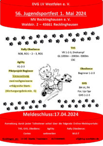 LV Westfalen Jugendsportfest 1. Mai