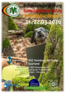 Bundessiegerprüfung Rettungshundesport 2026